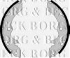 BORG & BECK BBS6136 Brake Shoe Set